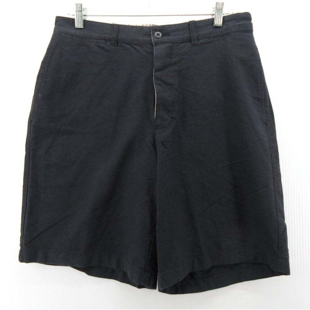 VINTAGE Structure Shorts 31 Oxford Chino Button Fly 9” Inseam Y2K 90s